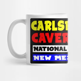 CARLSBAD CAVERNS NATIONAL PARK NEW MEXICO VINTAGE TRAVEL Mug